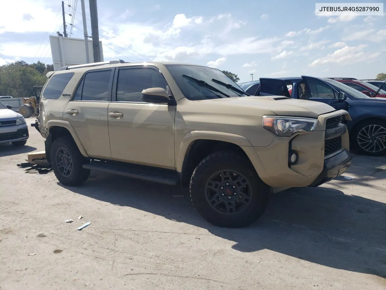 JTEBU5JR4G5287990 2016 Toyota 4Runner Sr5/Sr5 Premium