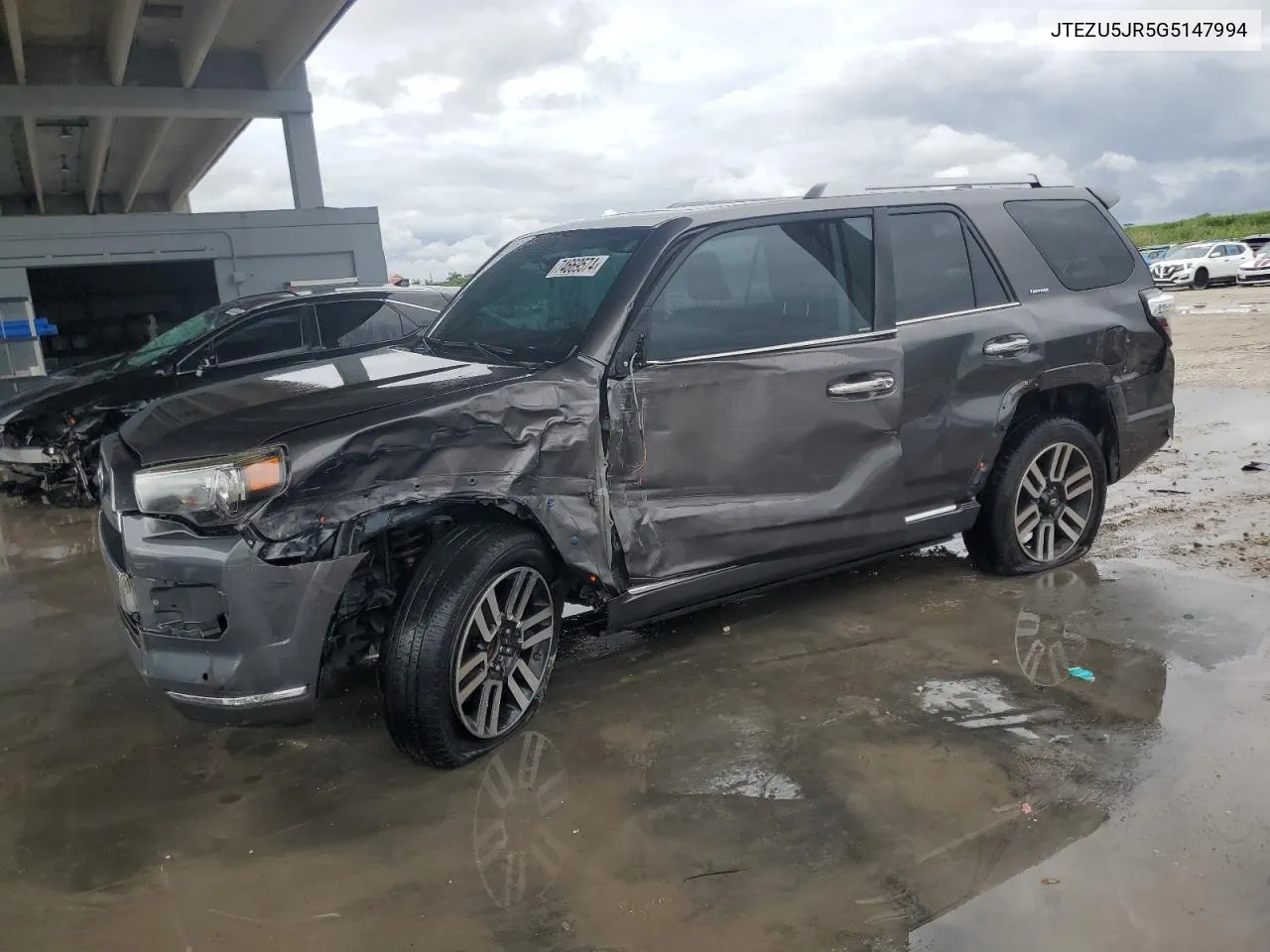 2016 Toyota 4Runner Sr5 VIN: JTEZU5JR5G5147994 Lot: 74669574