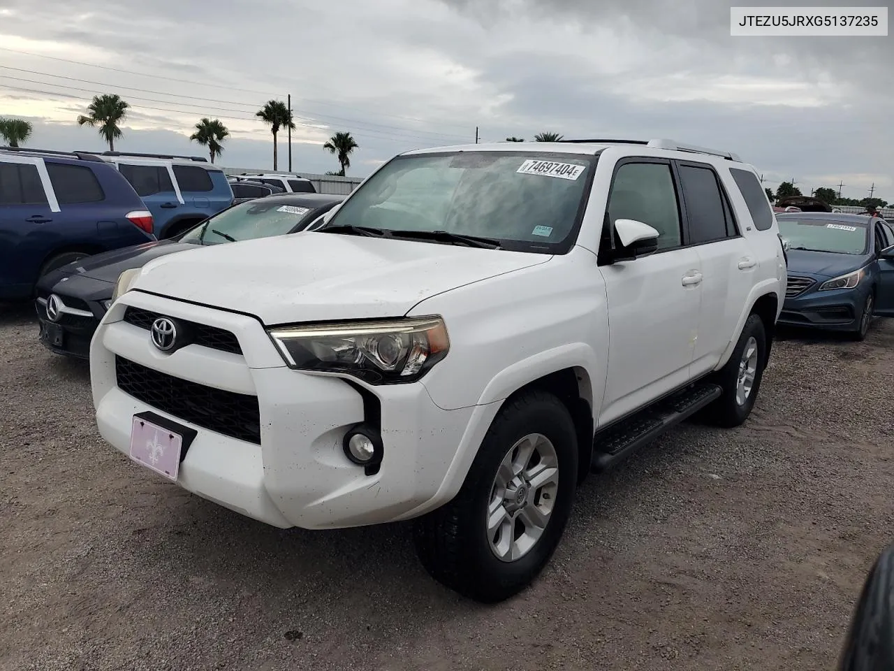 JTEZU5JRXG5137235 2016 Toyota 4Runner Sr5