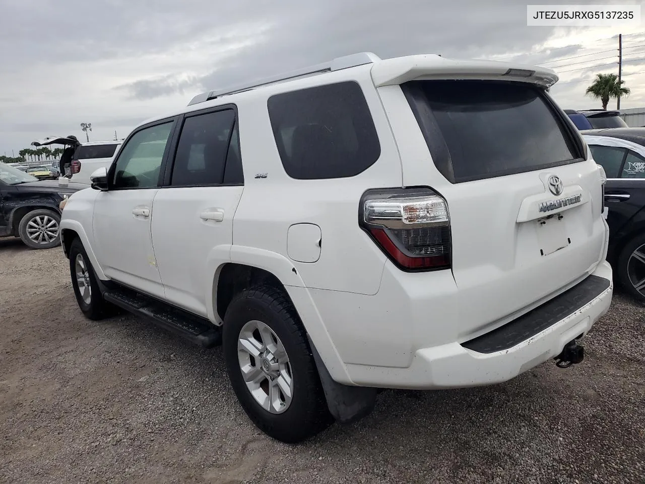 2016 Toyota 4Runner Sr5 VIN: JTEZU5JRXG5137235 Lot: 74697404