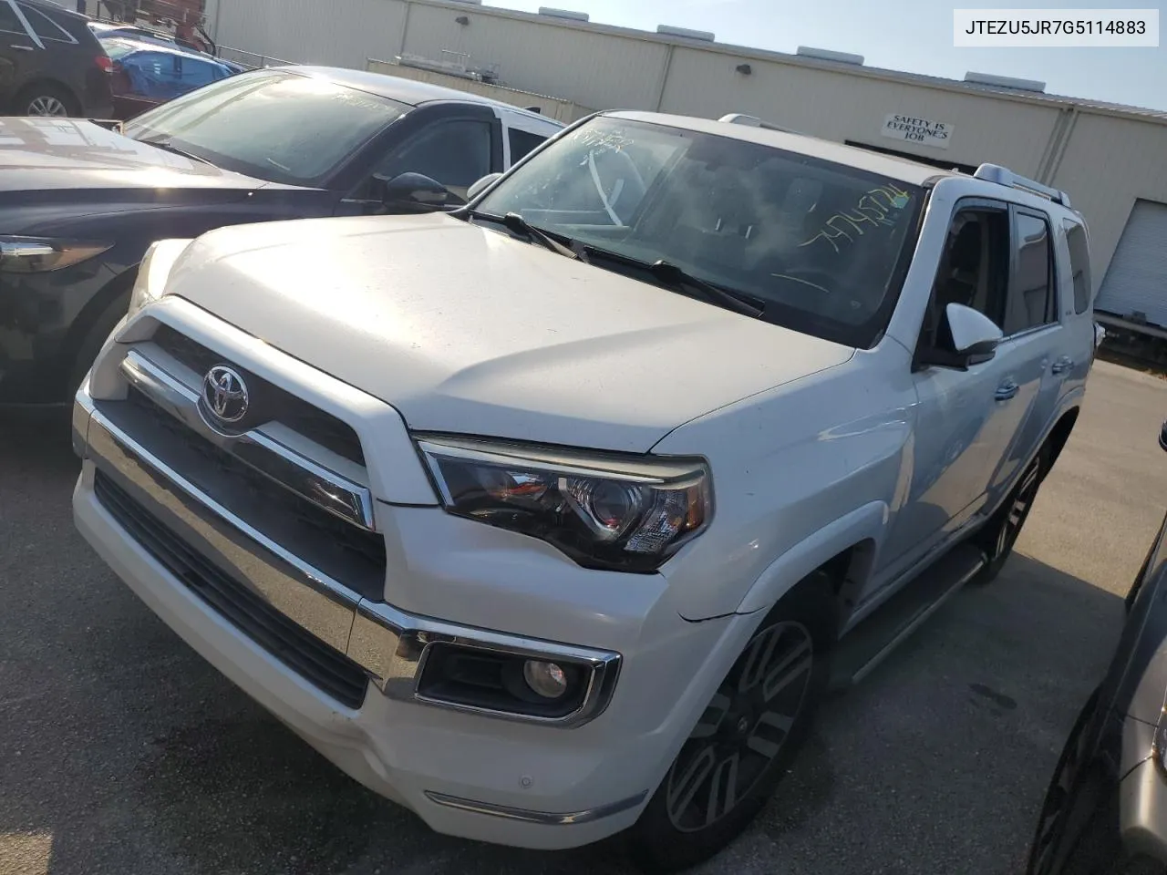 2016 Toyota 4Runner Sr5 VIN: JTEZU5JR7G5114883 Lot: 74745174