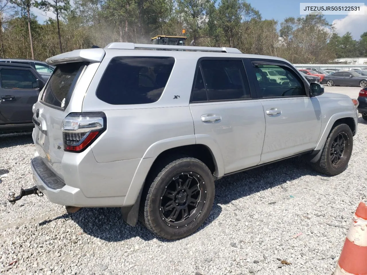 JTEZU5JR5G5122531 2016 Toyota 4Runner Sr5