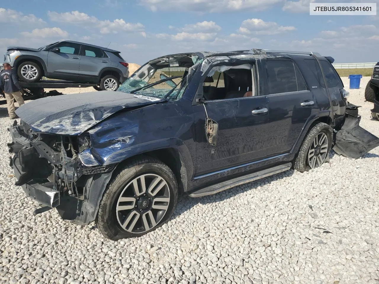 2016 Toyota 4Runner Sr5/Sr5 Premium VIN: JTEBU5JR8G5341601 Lot: 75005404