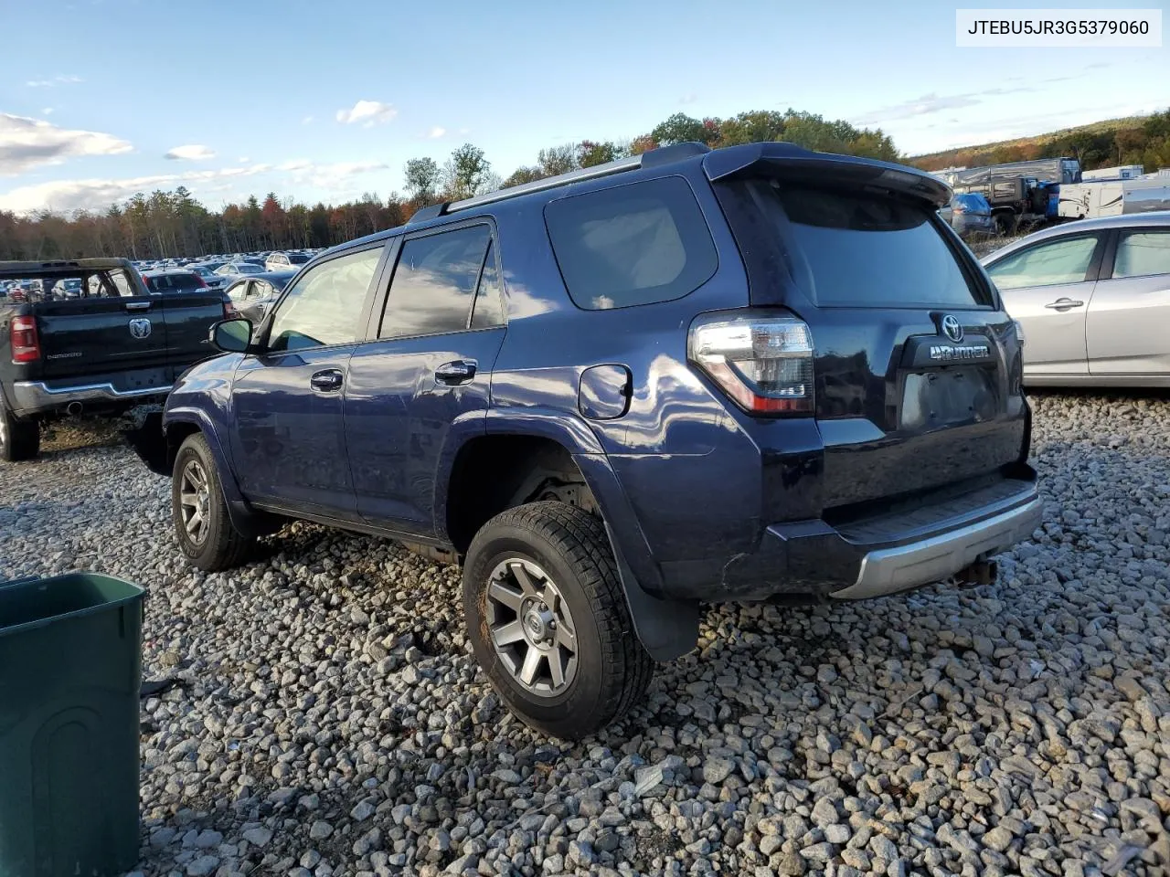 2016 Toyota 4Runner Sr5/Sr5 Premium VIN: JTEBU5JR3G5379060 Lot: 75250274