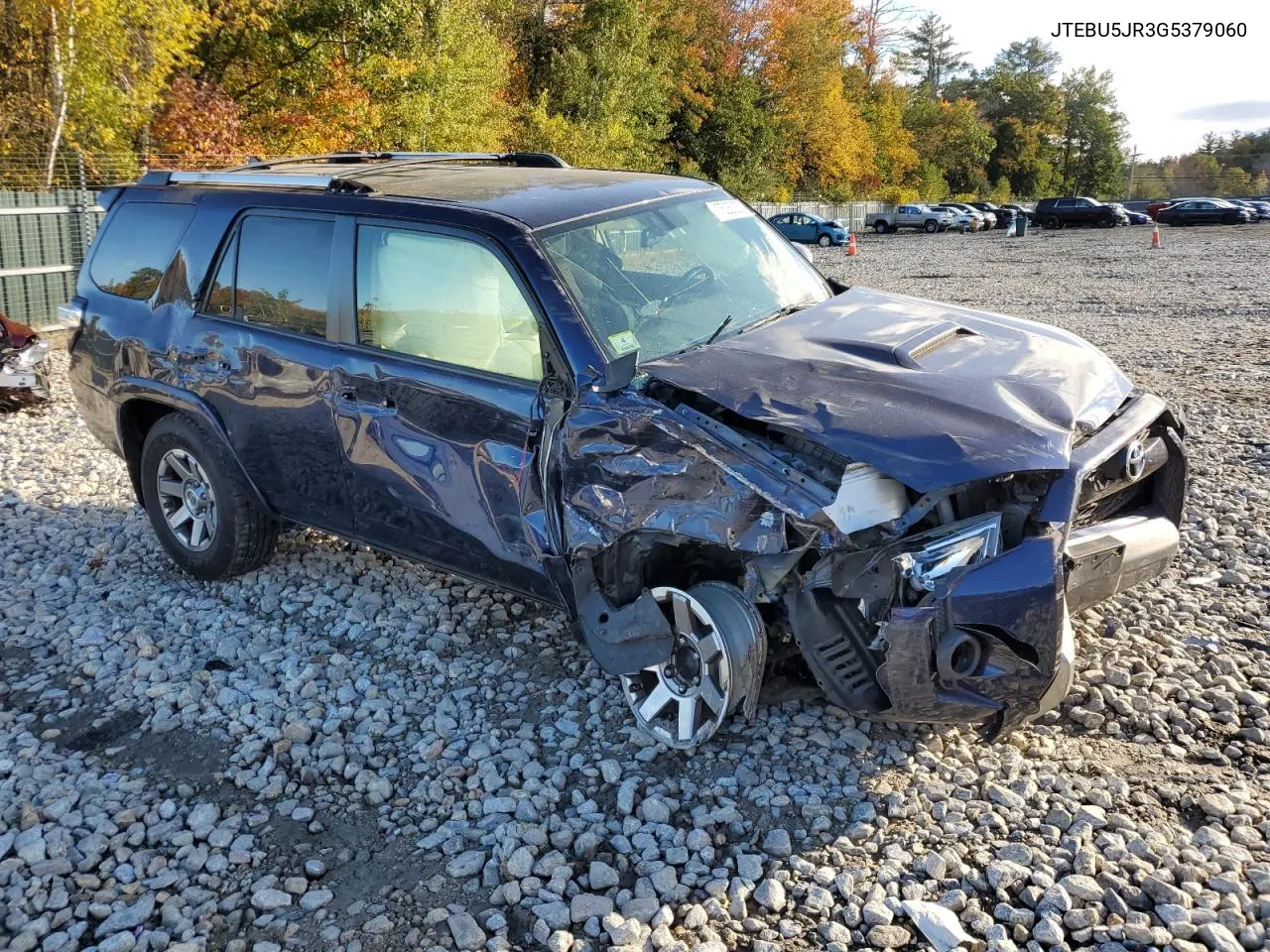 2016 Toyota 4Runner Sr5/Sr5 Premium VIN: JTEBU5JR3G5379060 Lot: 75250274