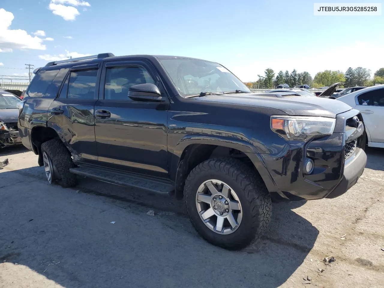 2016 Toyota 4Runner Sr5/Sr5 Premium VIN: JTEBU5JR3G5285258 Lot: 75382874