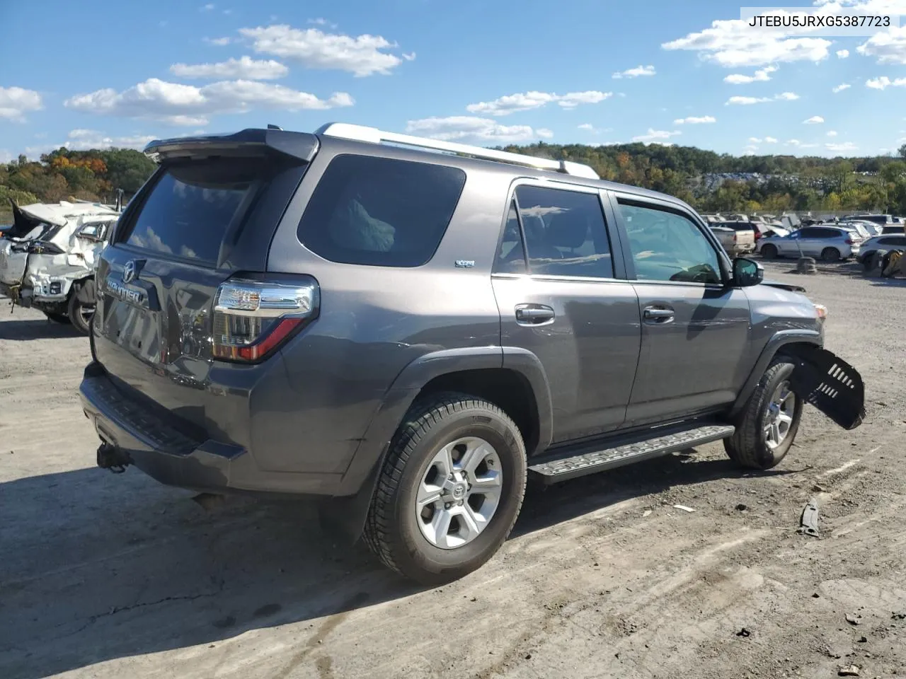 2016 Toyota 4Runner Sr5/Sr5 Premium VIN: JTEBU5JRXG5387723 Lot: 75479954