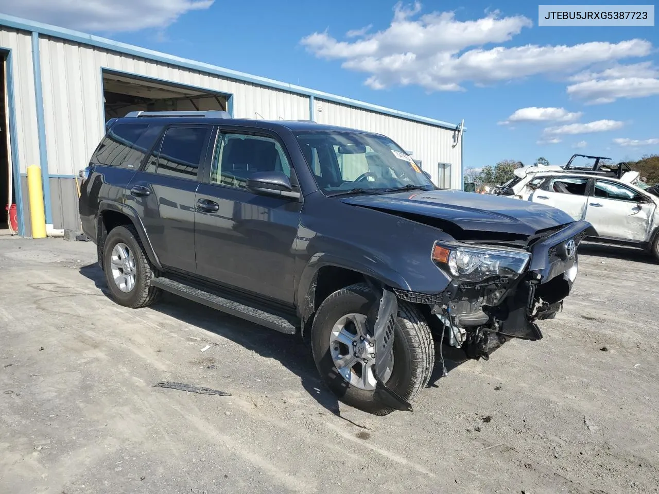 2016 Toyota 4Runner Sr5/Sr5 Premium VIN: JTEBU5JRXG5387723 Lot: 75479954