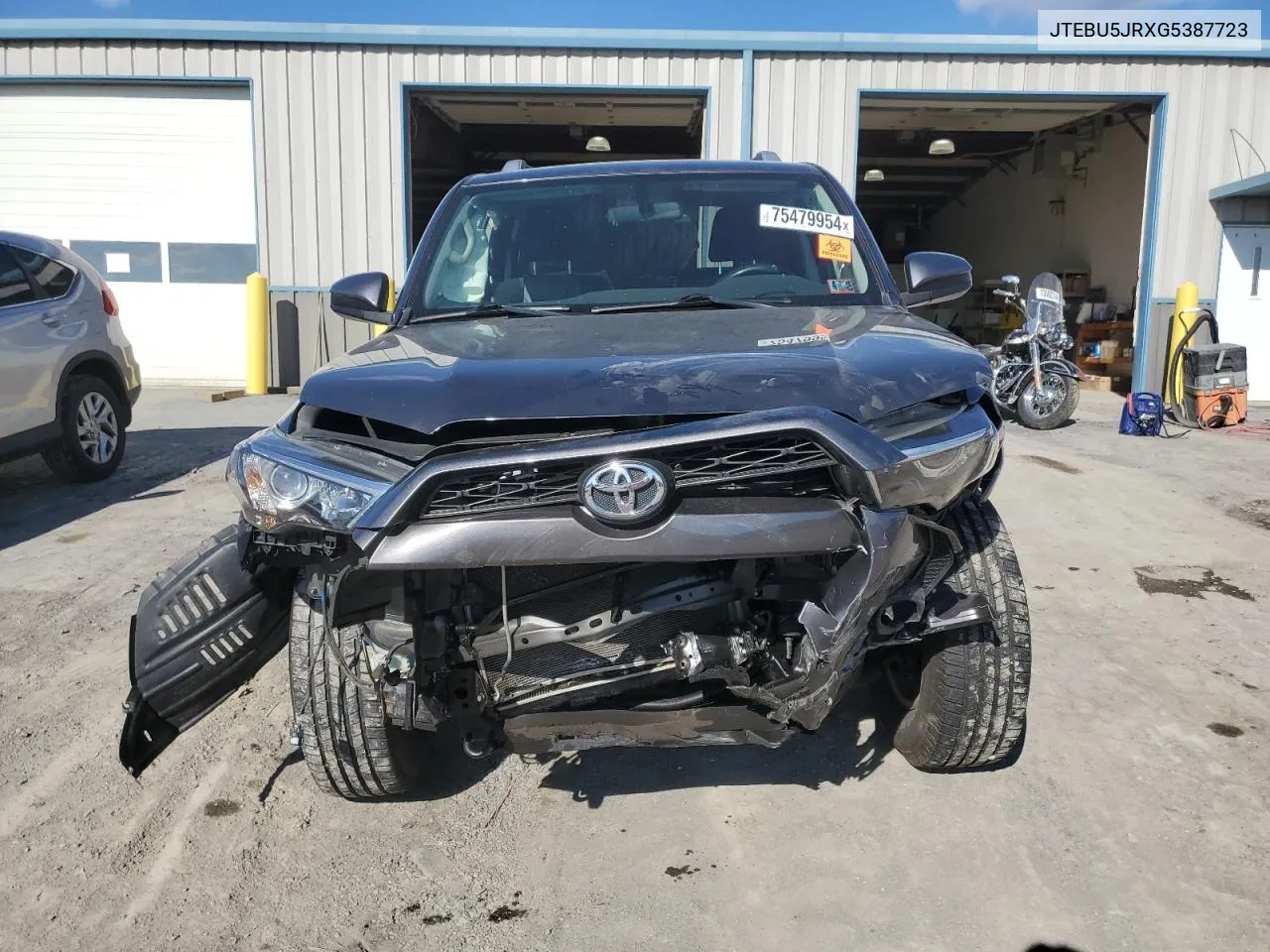 JTEBU5JRXG5387723 2016 Toyota 4Runner Sr5/Sr5 Premium