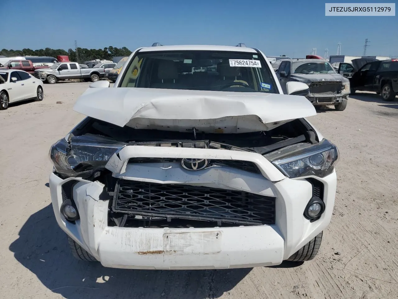 JTEZU5JRXG5112979 2016 Toyota 4Runner Sr5