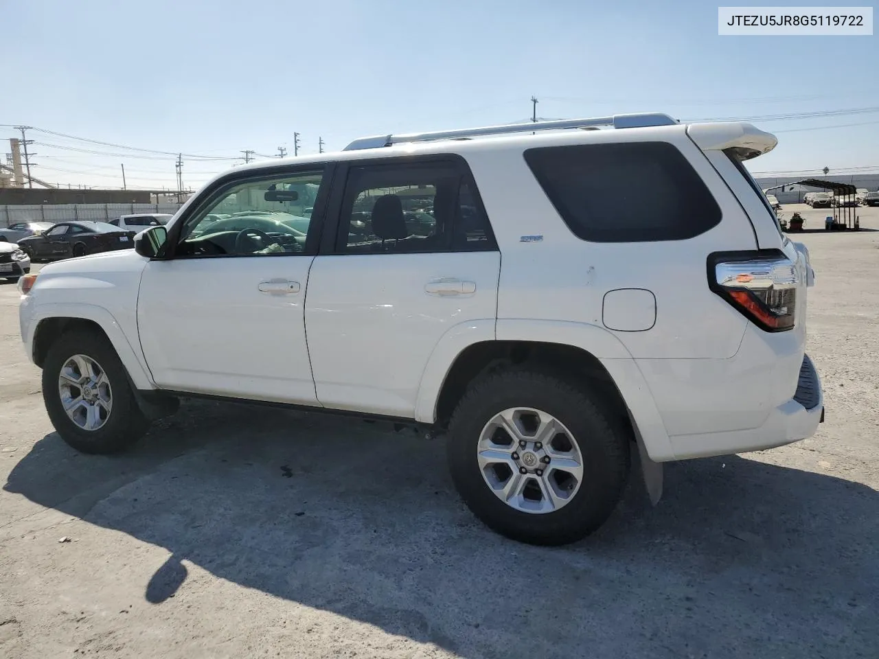 2016 Toyota 4Runner Sr5 VIN: JTEZU5JR8G5119722 Lot: 75692454