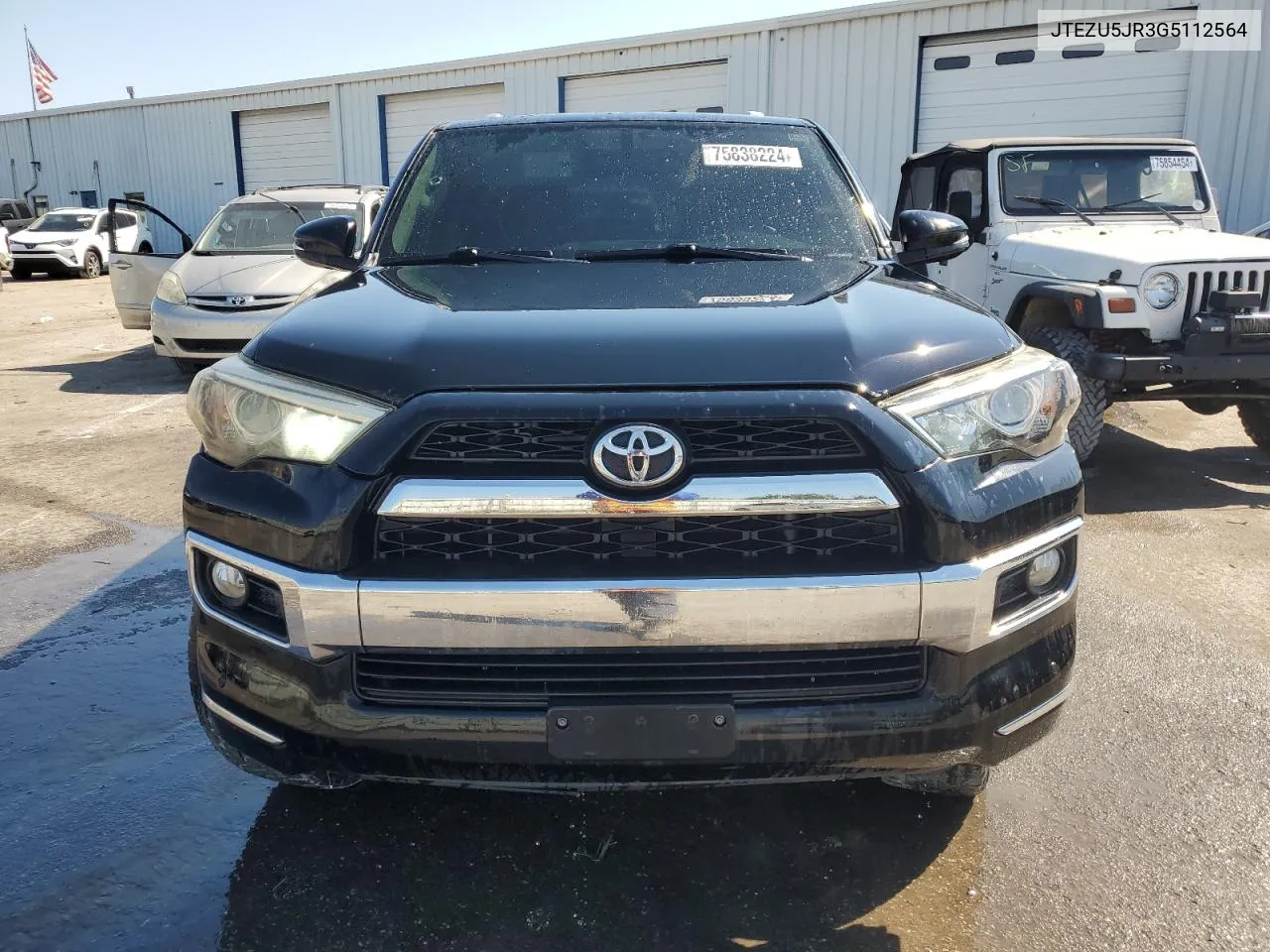 2016 Toyota 4Runner Sr5 VIN: JTEZU5JR3G5112564 Lot: 75838224