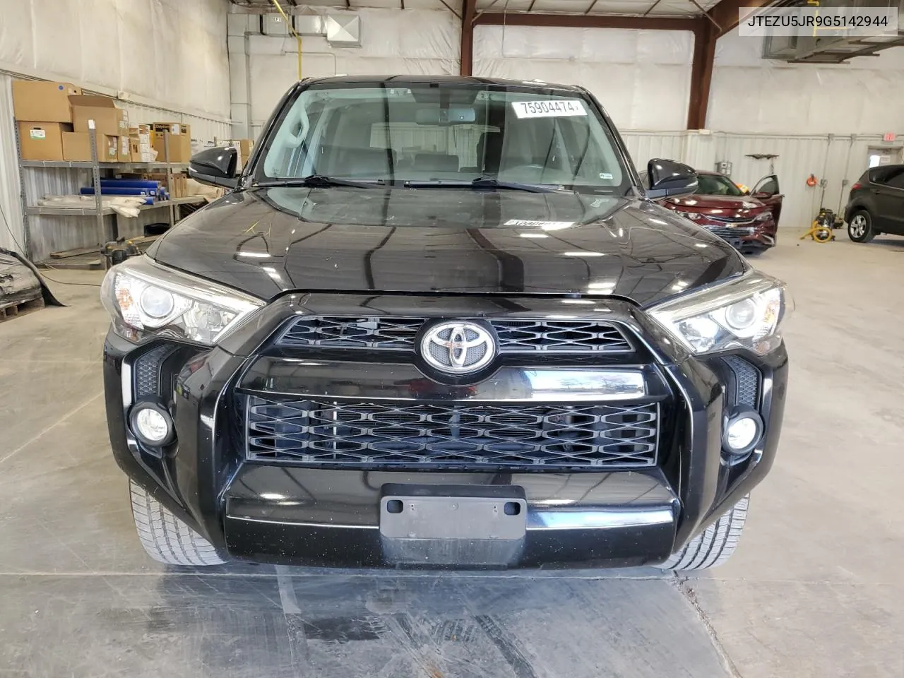 2016 Toyota 4Runner Sr5 VIN: JTEZU5JR9G5142944 Lot: 75904474