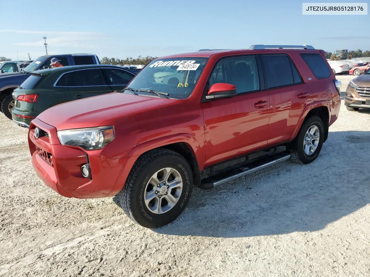 2016 Toyota 4Runner Sr5 VIN: JTEZU5JR8G5128176 Lot: 76408134