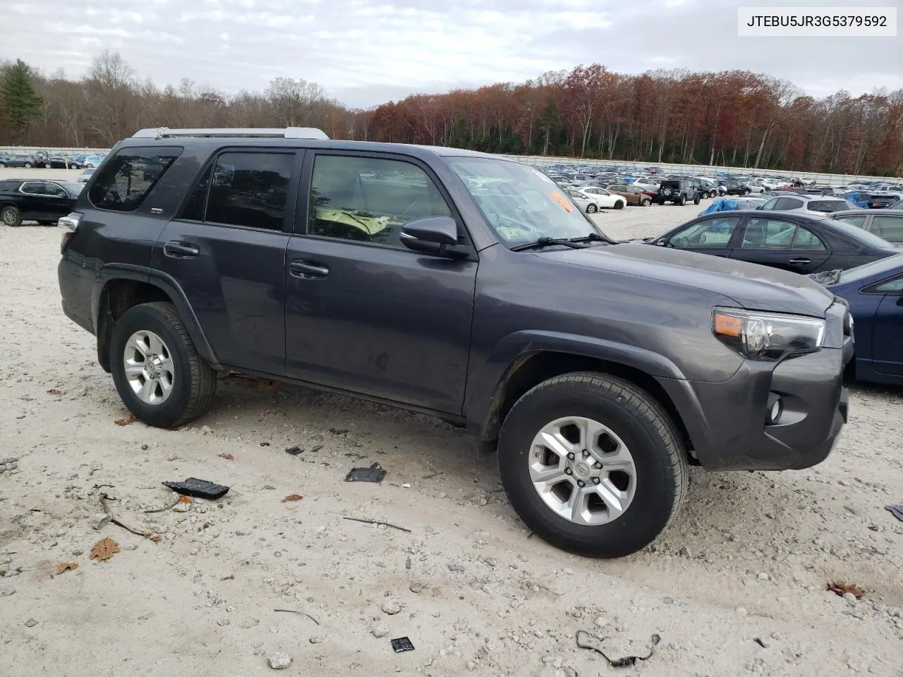 2016 Toyota 4Runner Sr5/Sr5 Premium VIN: JTEBU5JR3G5379592 Lot: 77062724