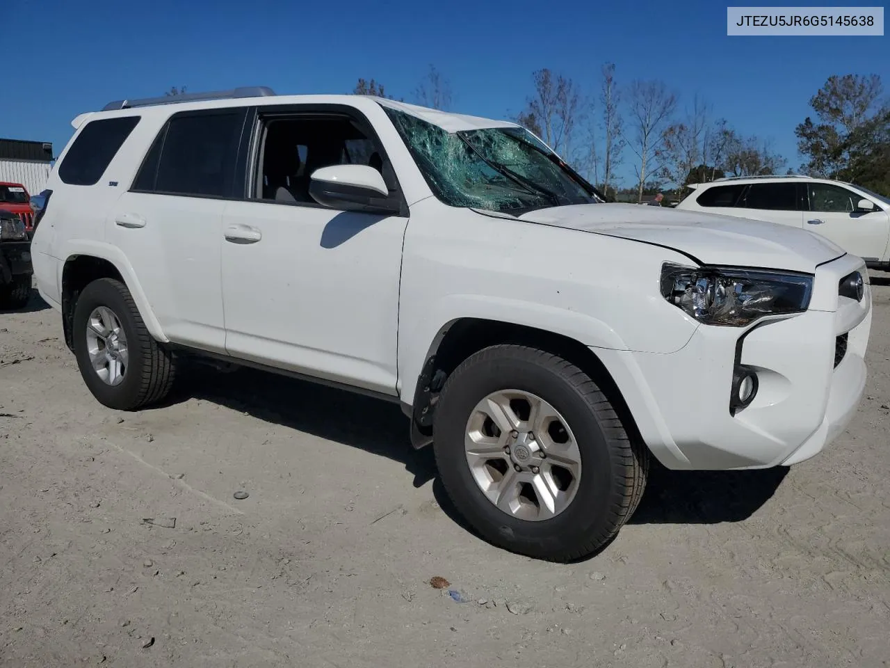 2016 Toyota 4Runner Sr5 VIN: JTEZU5JR6G5145638 Lot: 77216834