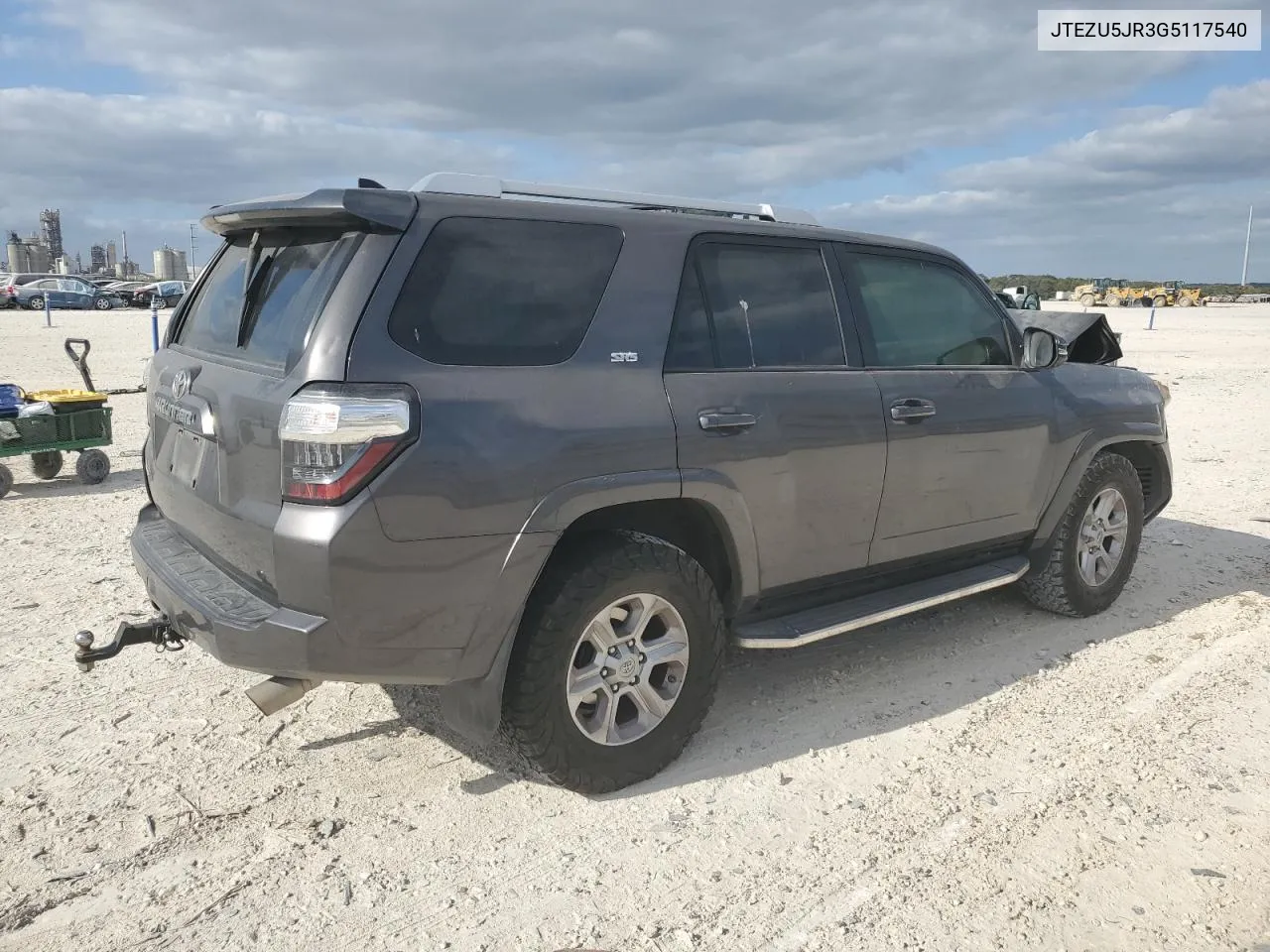 2016 Toyota 4Runner Sr5 VIN: JTEZU5JR3G5117540 Lot: 77474734