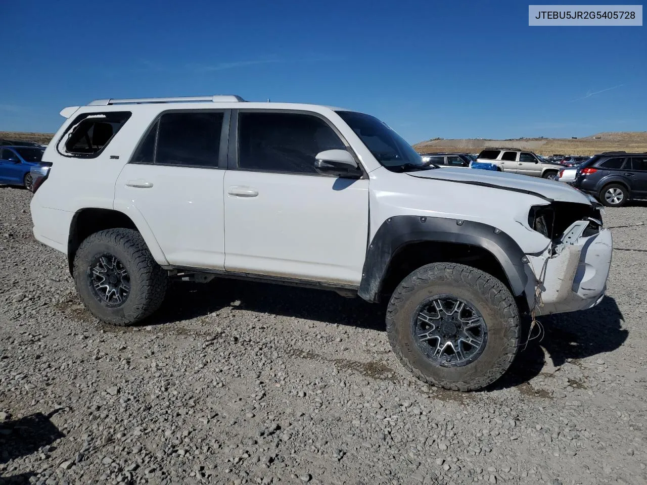 2016 Toyota 4Runner Sr5/Sr5 Premium VIN: JTEBU5JR2G5405728 Lot: 77602434