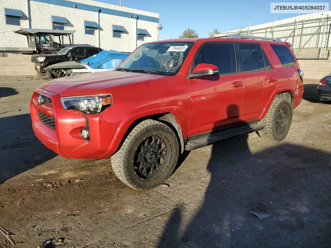 JTEBU5JR4G5284037 2016 Toyota 4Runner Sr5/Sr5 Premium