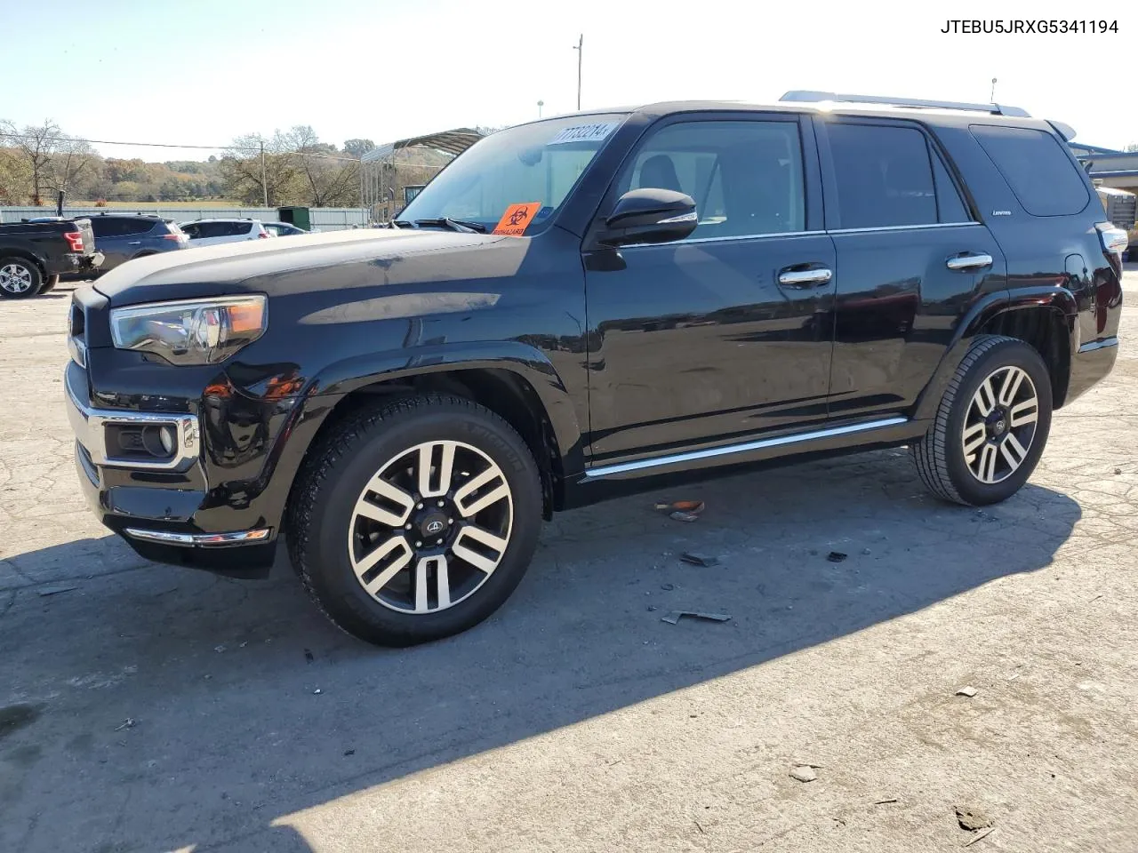 2016 Toyota 4Runner Sr5/Sr5 Premium VIN: JTEBU5JRXG5341194 Lot: 77732214