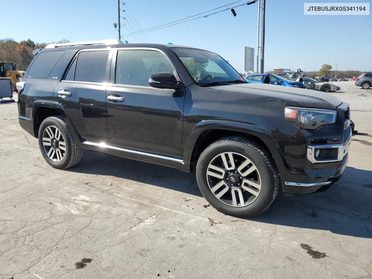 2016 Toyota 4Runner Sr5/Sr5 Premium VIN: JTEBU5JRXG5341194 Lot: 77732214