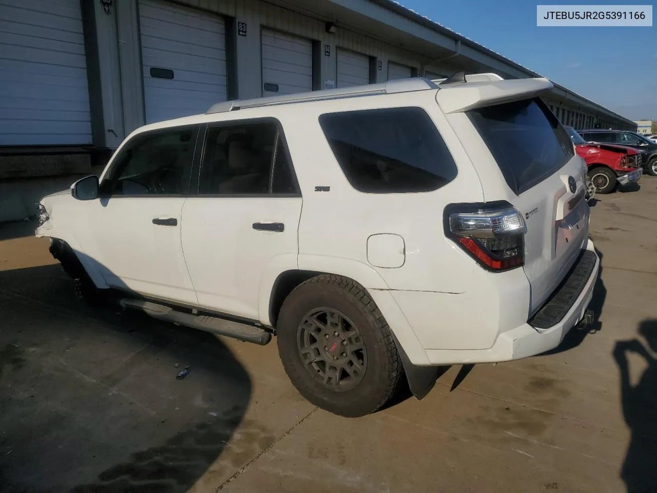 2016 Toyota 4Runner Sr5/Sr5 Premium VIN: JTEBU5JR2G5391166 Lot: 78273734