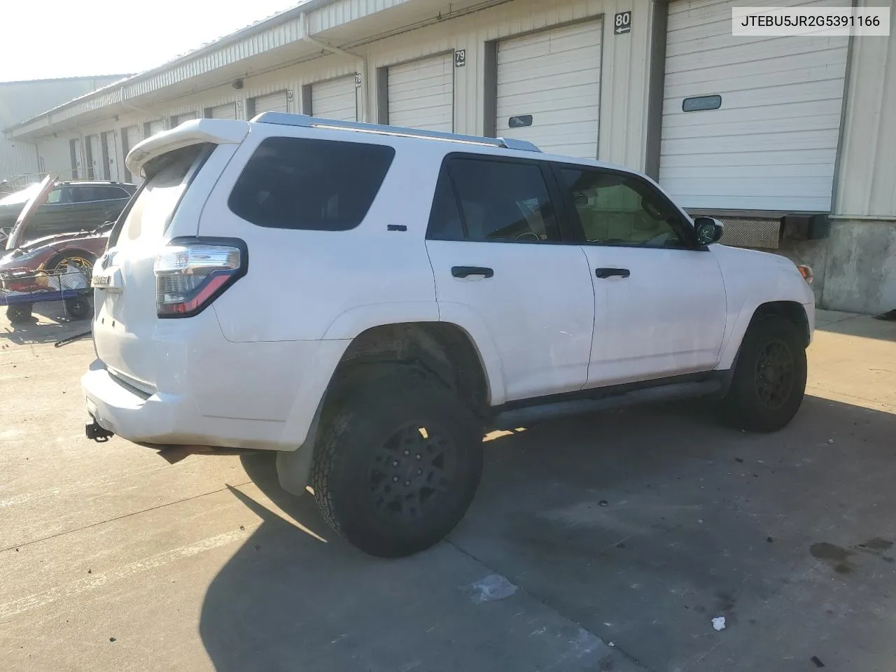 2016 Toyota 4Runner Sr5/Sr5 Premium VIN: JTEBU5JR2G5391166 Lot: 78273734