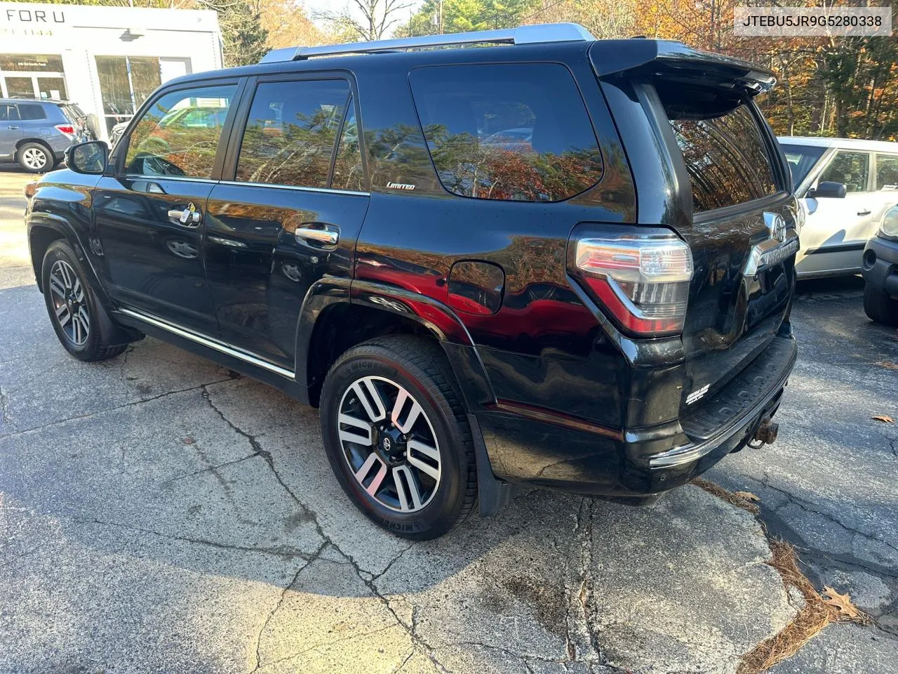 2016 Toyota 4Runner Sr VIN: JTEBU5JR9G5280338 Lot: 78758584