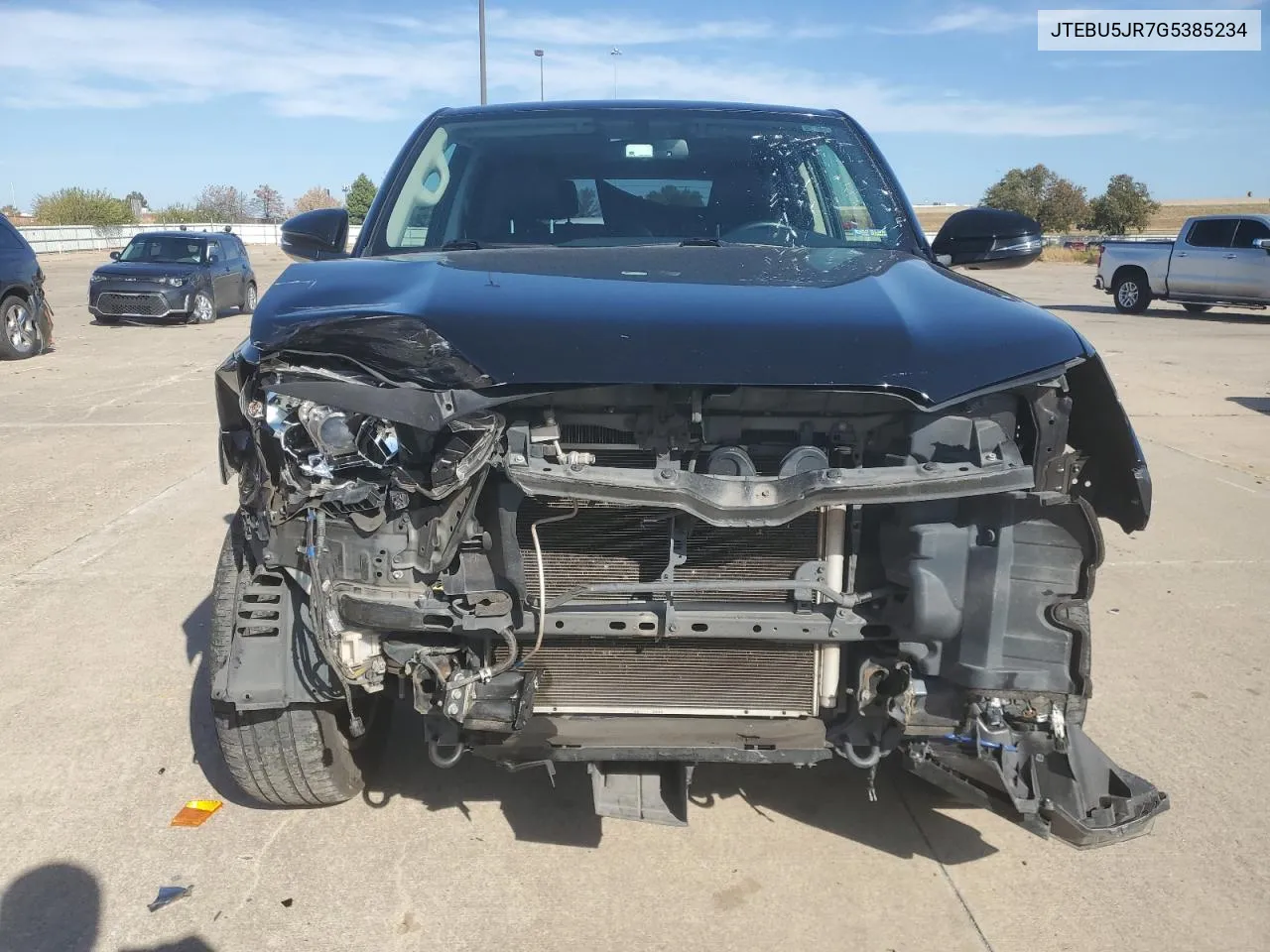 2016 Toyota 4Runner Sr5/Sr5 Premium VIN: JTEBU5JR7G5385234 Lot: 78901264