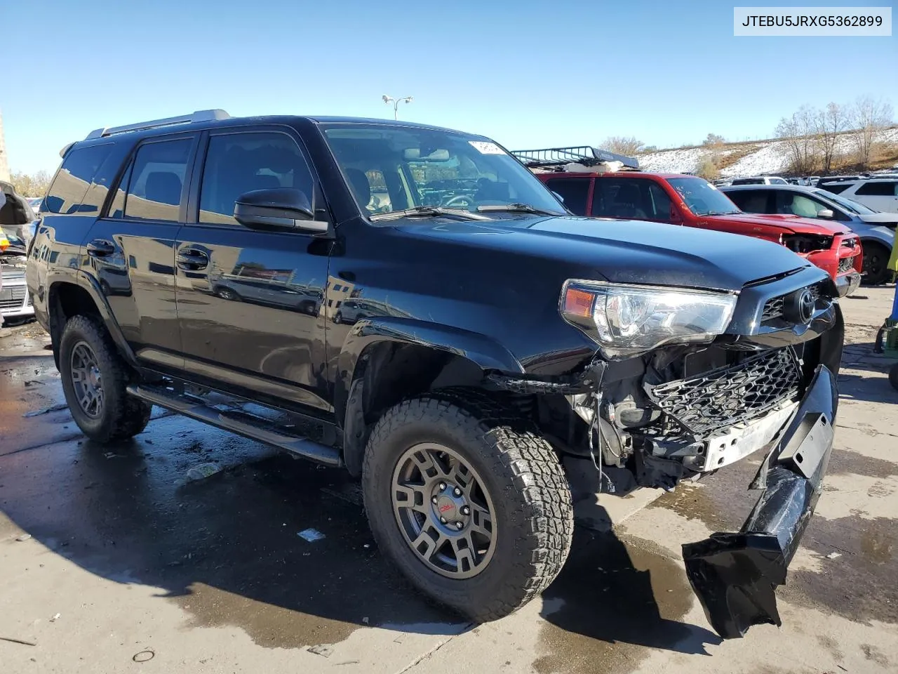 2016 Toyota 4Runner Sr5/Sr5 Premium VIN: JTEBU5JRXG5362899 Lot: 79498154