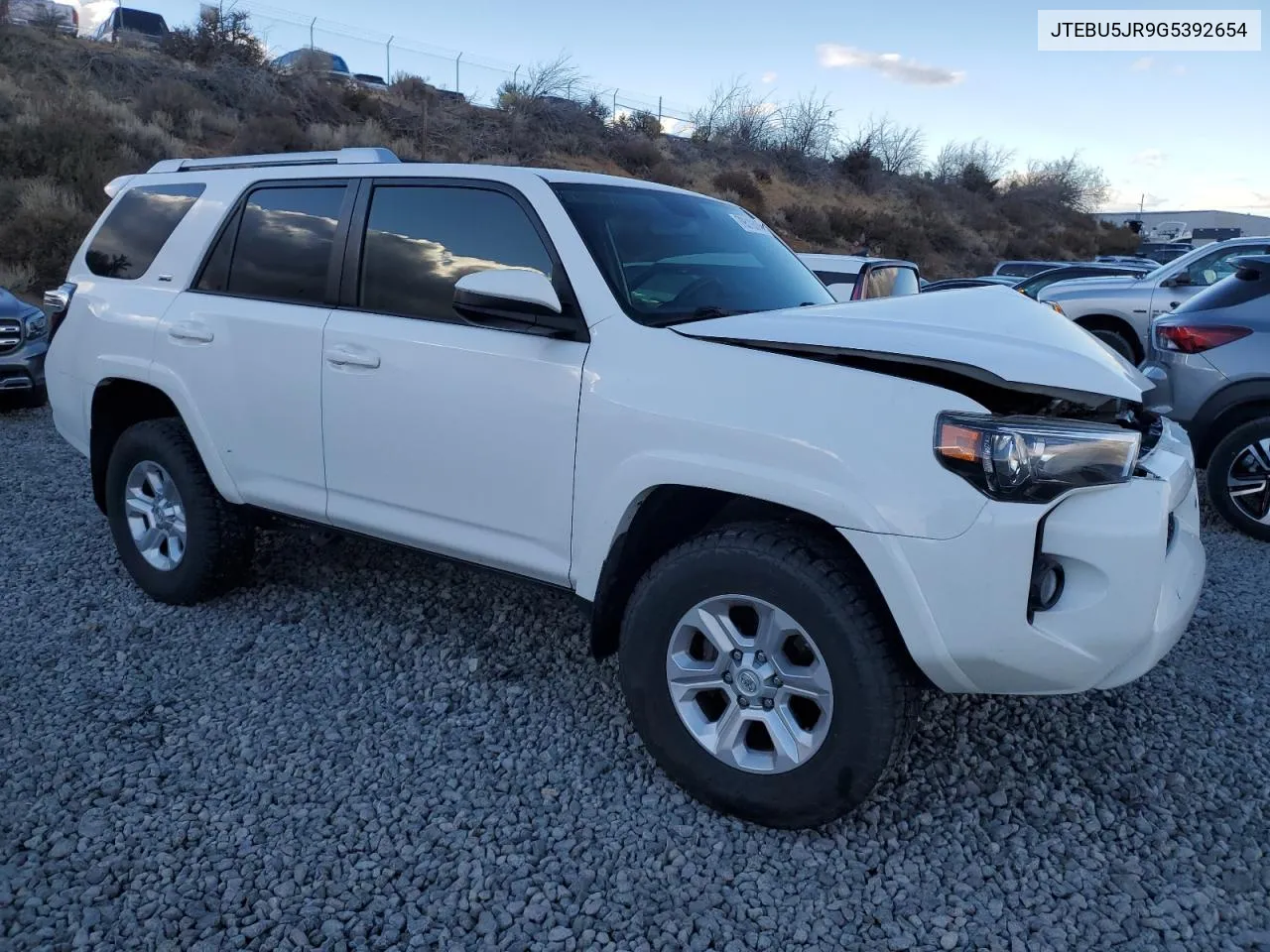 2016 Toyota 4Runner Sr5/Sr5 Premium VIN: JTEBU5JR9G5392654 Lot: 79518614