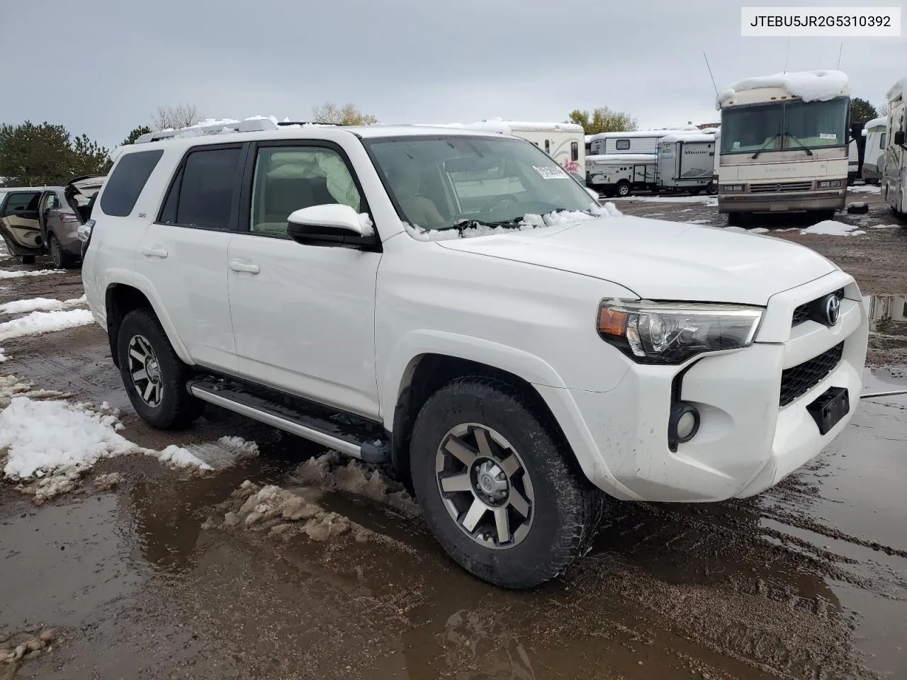 2016 Toyota 4Runner Sr5/Sr5 Premium VIN: JTEBU5JR2G5310392 Lot: 79758974