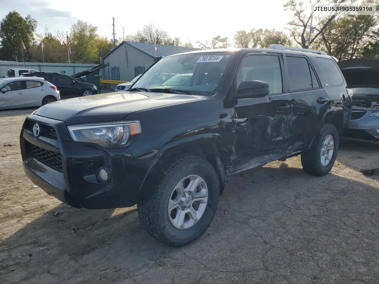 2016 Toyota 4Runner Sr5/Sr5 Premium VIN: JTEBU5JR9G5359198 Lot: 79870234