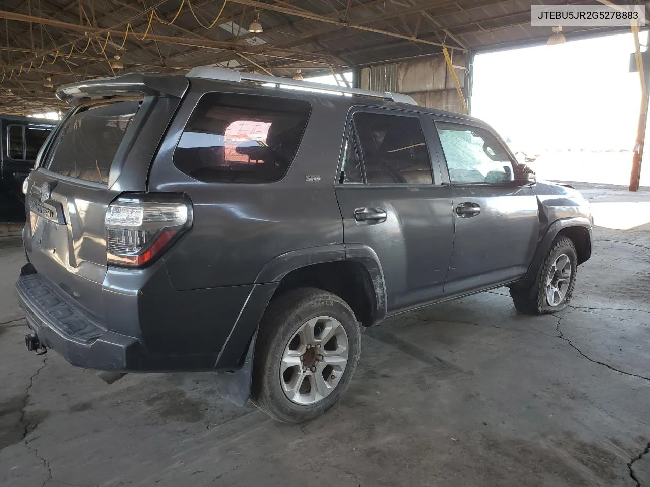 2016 Toyota 4Runner Sr5/Sr5 Premium VIN: JTEBU5JR2G5278883 Lot: 80342574