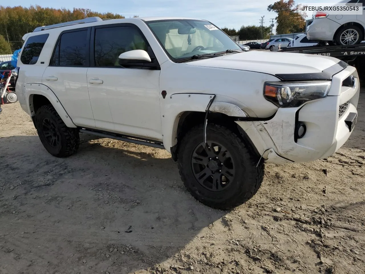 2016 Toyota 4Runner Sr5/Sr5 Premium VIN: JTEBU5JRXG5350543 Lot: 80344704