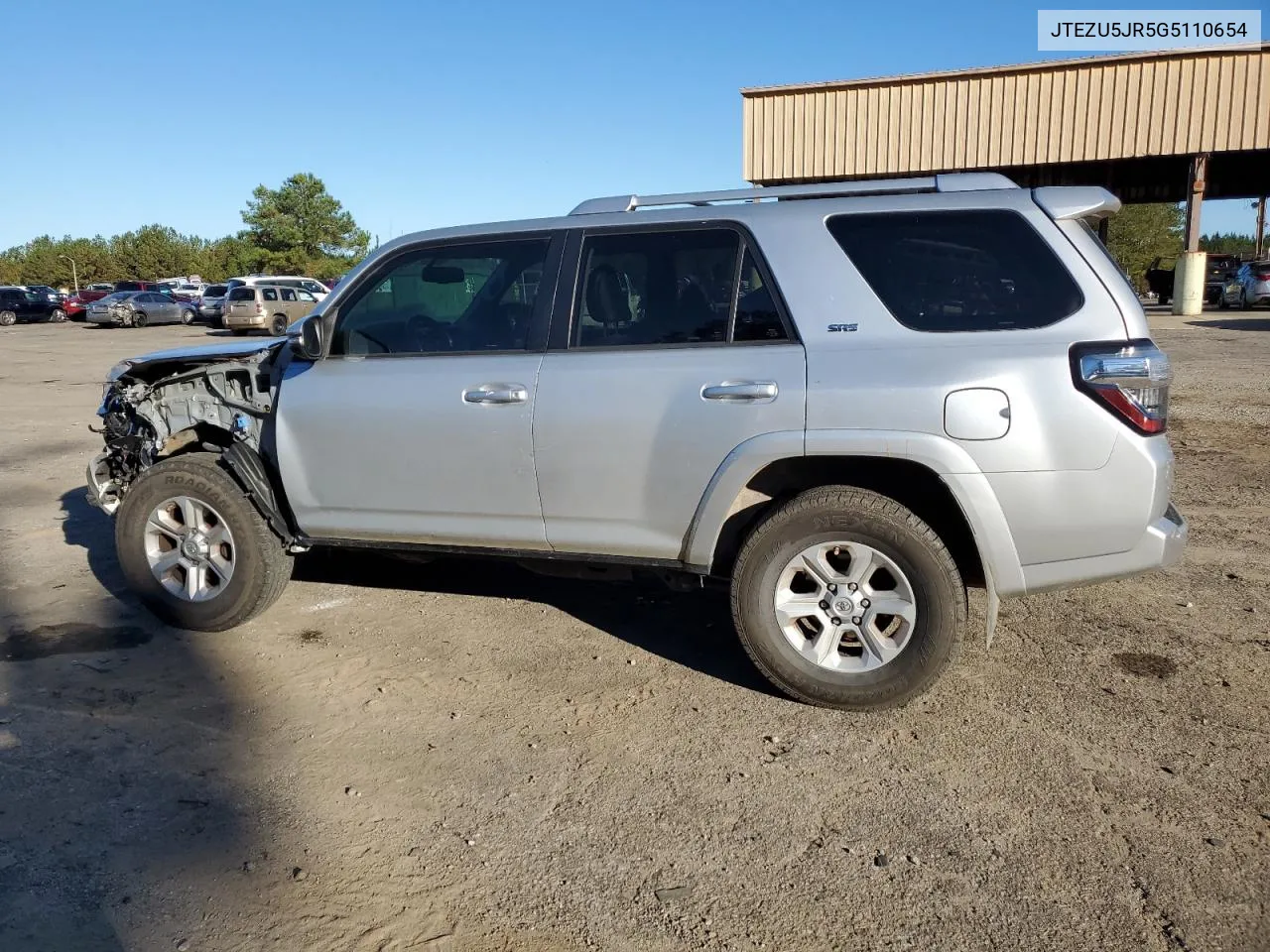 2016 Toyota 4Runner Sr5 VIN: JTEZU5JR5G5110654 Lot: 80516954