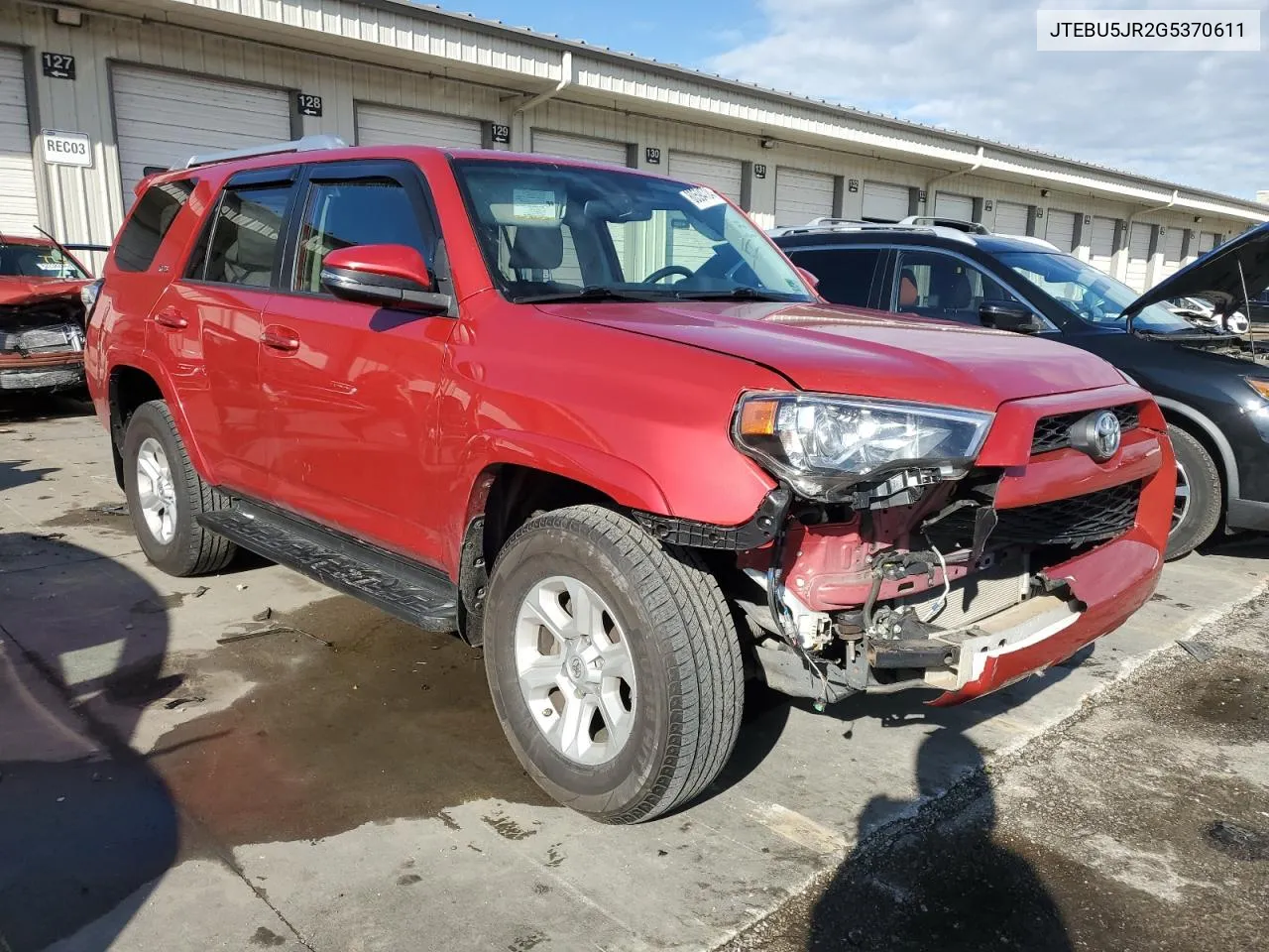 2016 Toyota 4Runner Sr5/Sr5 Premium VIN: JTEBU5JR2G5370611 Lot: 80594724