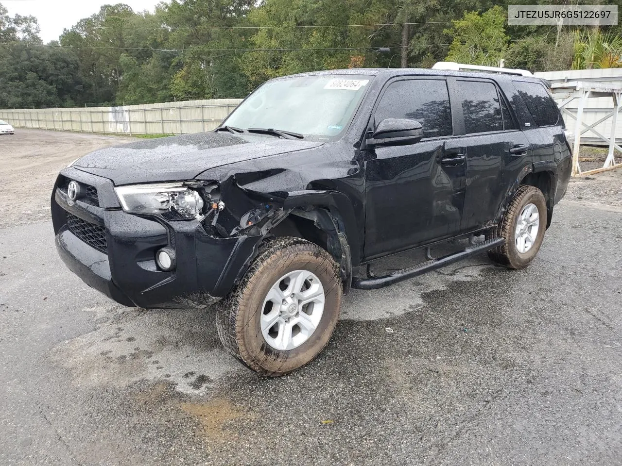 2016 Toyota 4Runner Sr5 VIN: JTEZU5JR6G5122697 Lot: 80824064