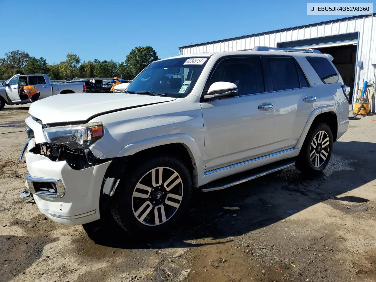 2016 Toyota 4Runner Sr5/Sr5 Premium VIN: JTEBU5JR4G5298360 Lot: 80845184