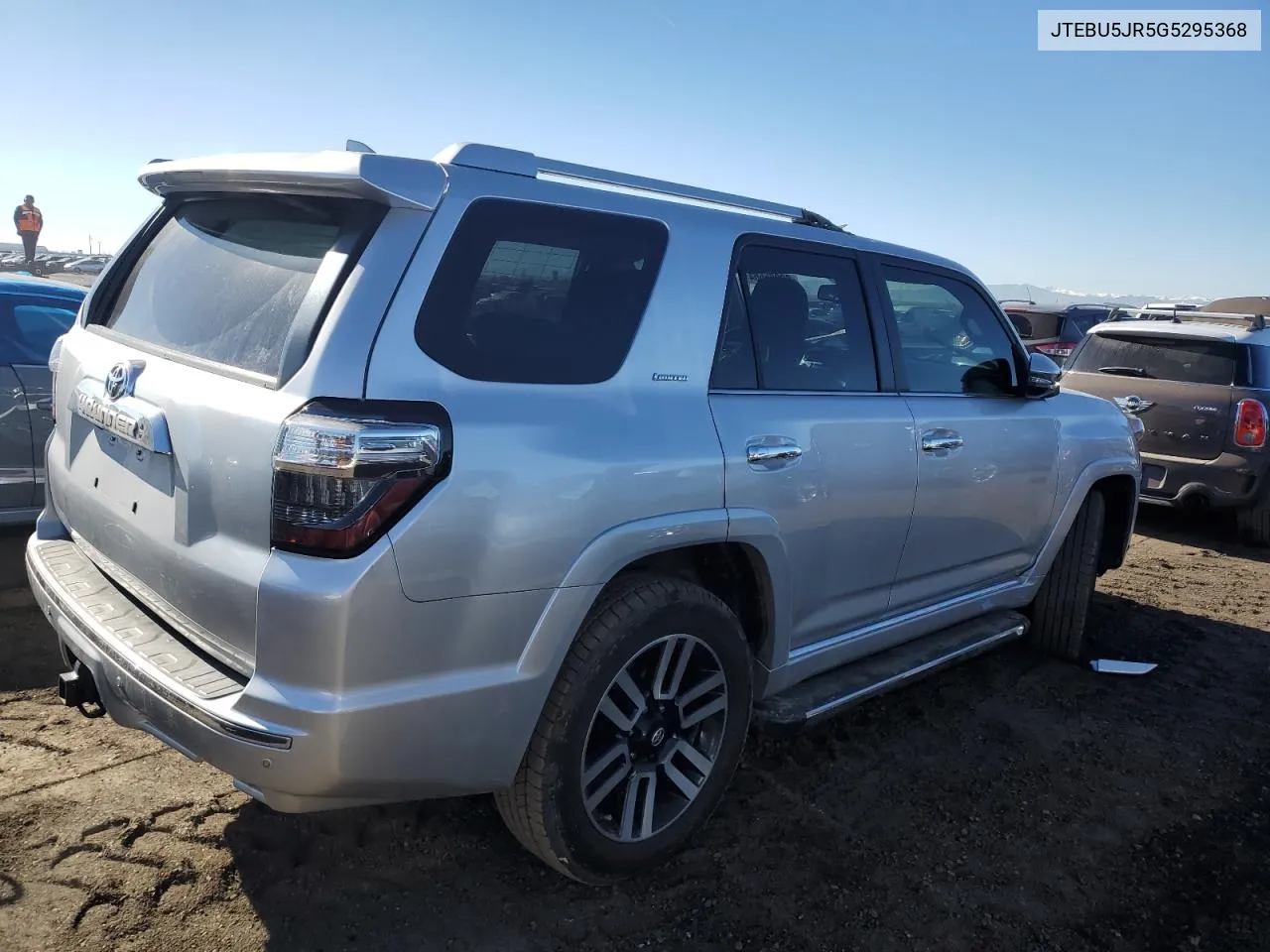 2016 Toyota 4Runner Sr5/Sr5 Premium VIN: JTEBU5JR5G5295368 Lot: 80985664