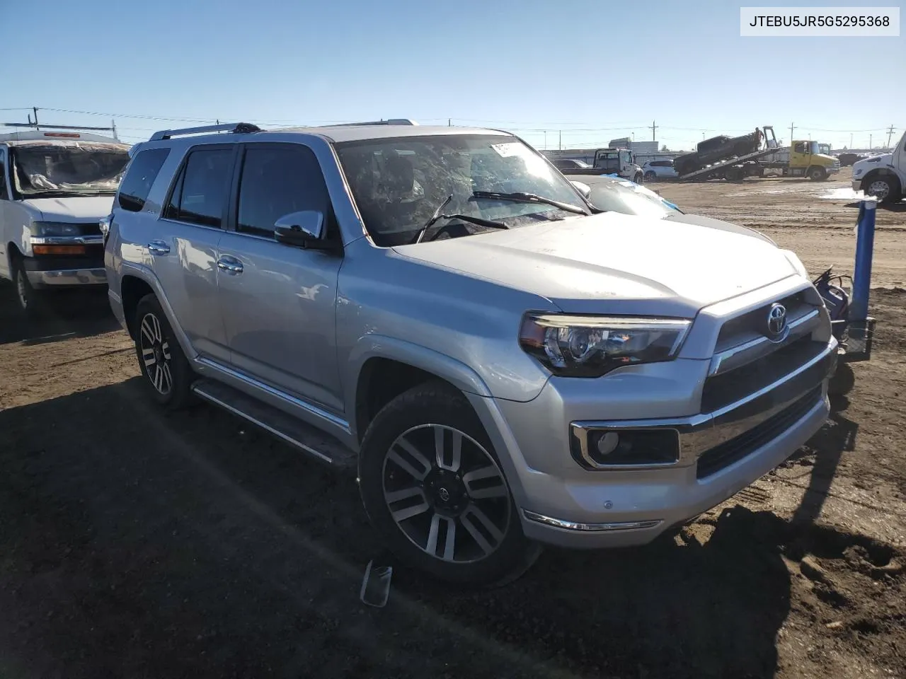 2016 Toyota 4Runner Sr5/Sr5 Premium VIN: JTEBU5JR5G5295368 Lot: 80985664