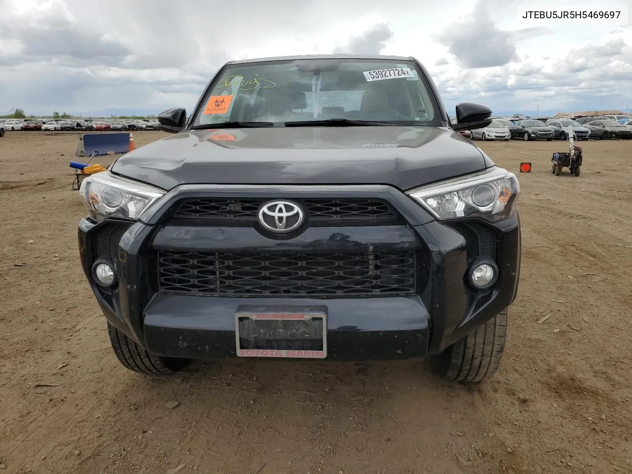 2017 Toyota 4Runner Sr5/Sr5 Premium VIN: JTEBU5JR5H5469697 Lot: 53927724