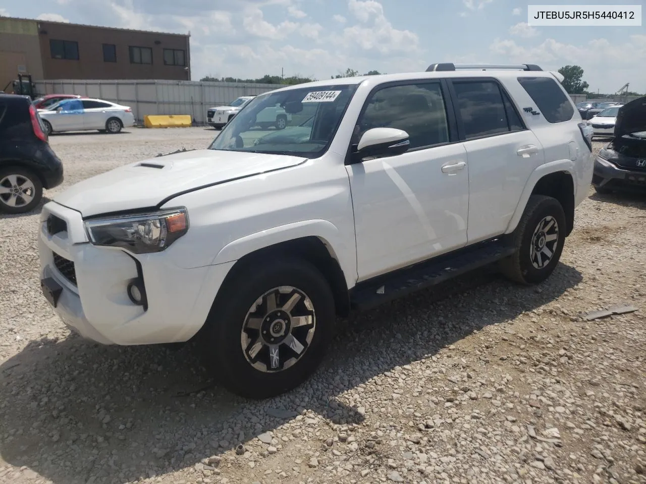 2017 Toyota 4Runner Sr5/Sr5 Premium VIN: JTEBU5JR5H5440412 Lot: 59409144