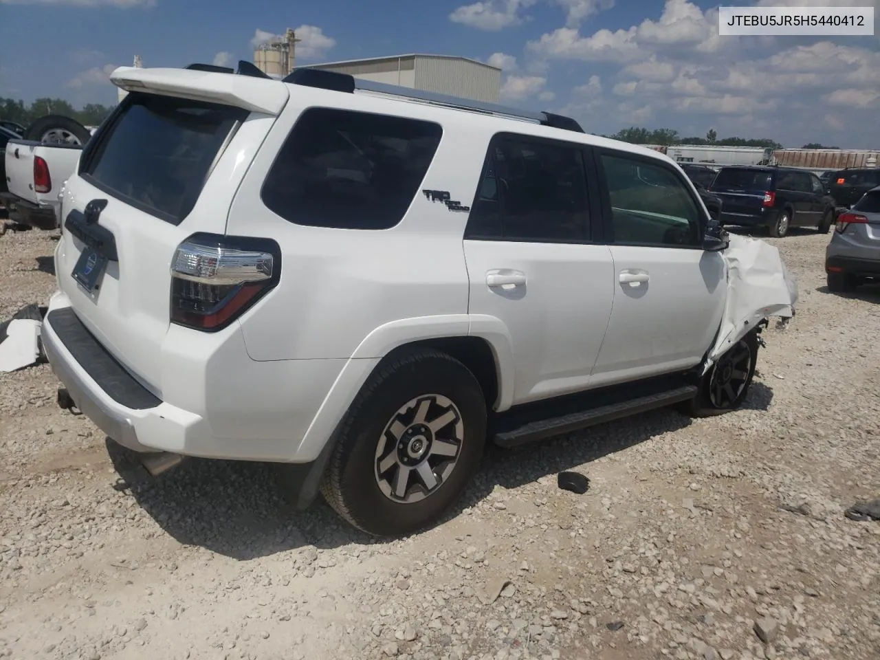 2017 Toyota 4Runner Sr5/Sr5 Premium VIN: JTEBU5JR5H5440412 Lot: 59409144