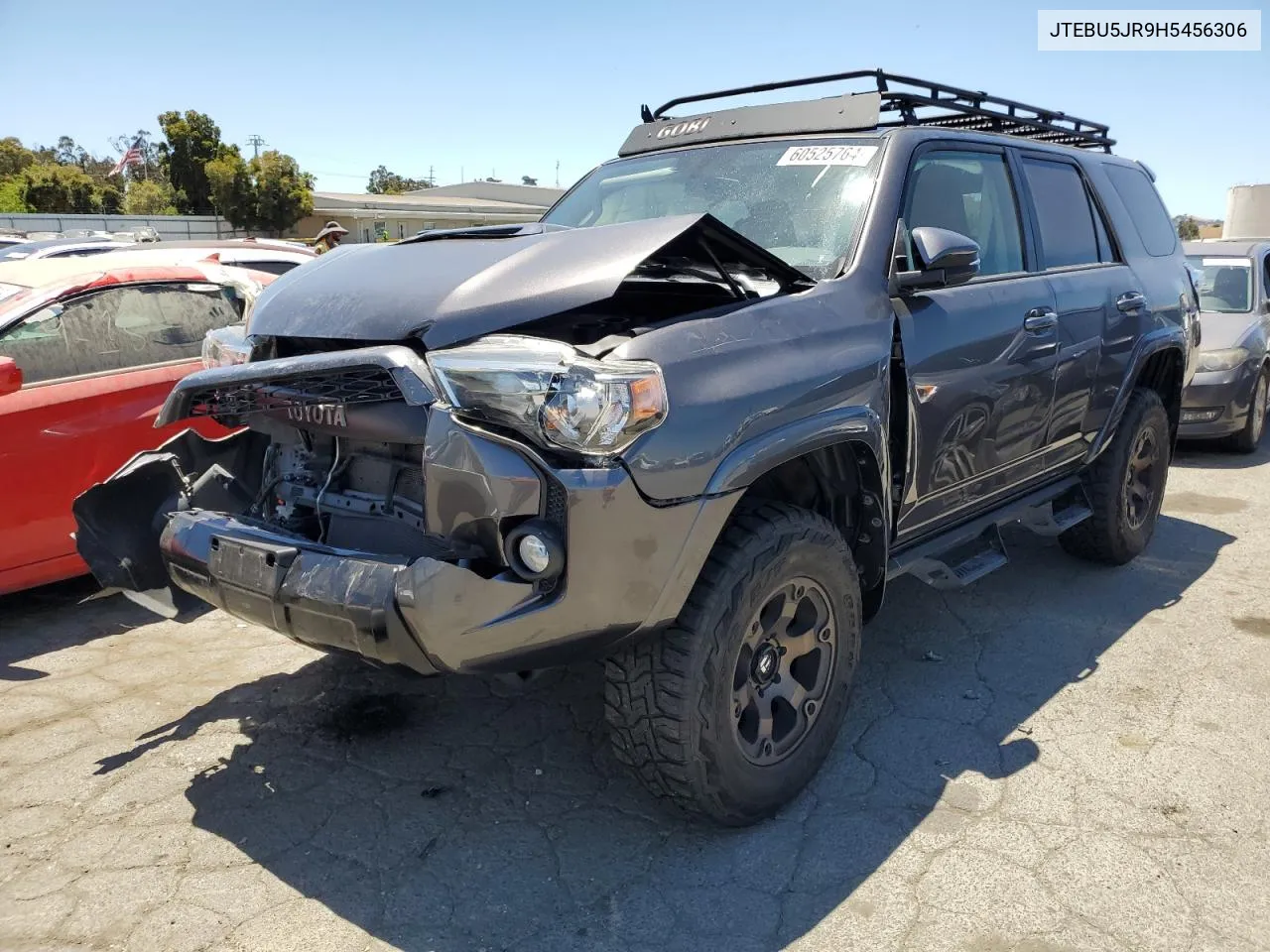 2017 Toyota 4Runner Sr5/Sr5 Premium VIN: JTEBU5JR9H5456306 Lot: 60525764