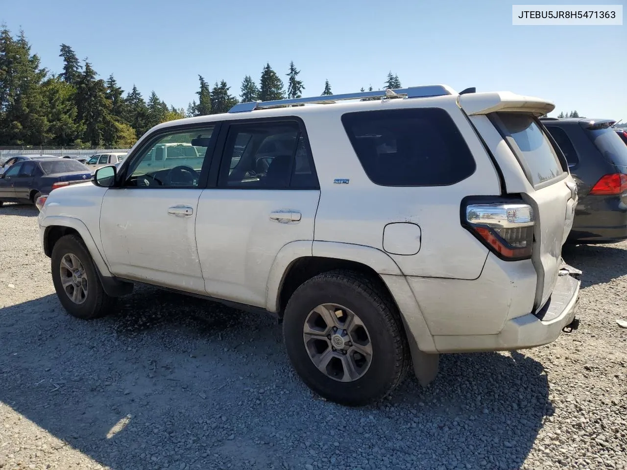 2017 Toyota 4Runner Sr5/Sr5 Premium VIN: JTEBU5JR8H5471363 Lot: 69719754