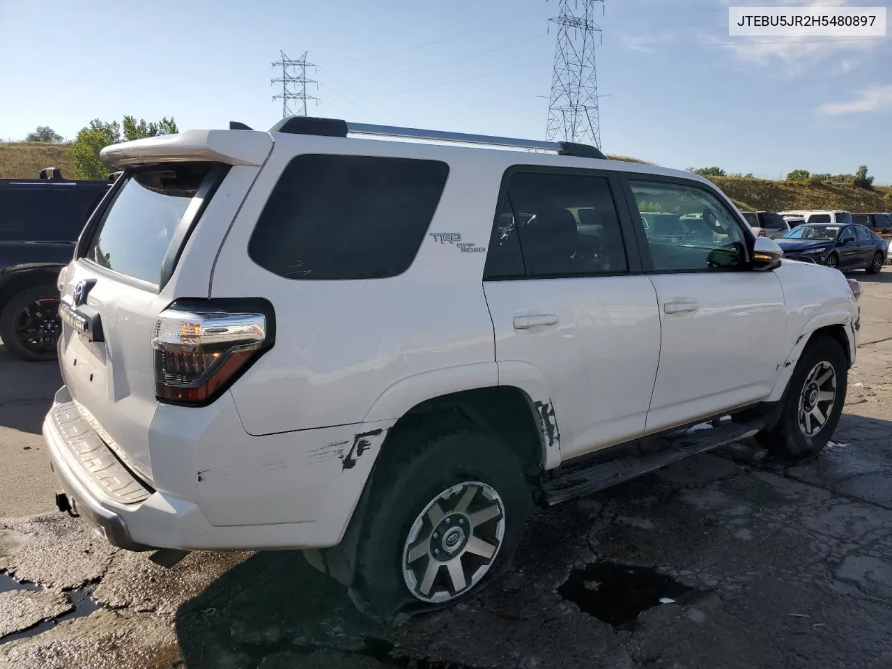 2017 Toyota 4Runner Sr5/Sr5 Premium VIN: JTEBU5JR2H5480897 Lot: 69996774