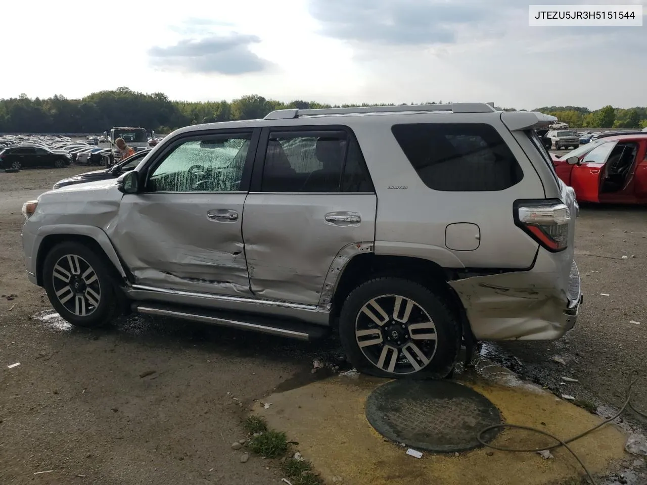 JTEZU5JR3H5151544 2017 Toyota 4Runner Sr5