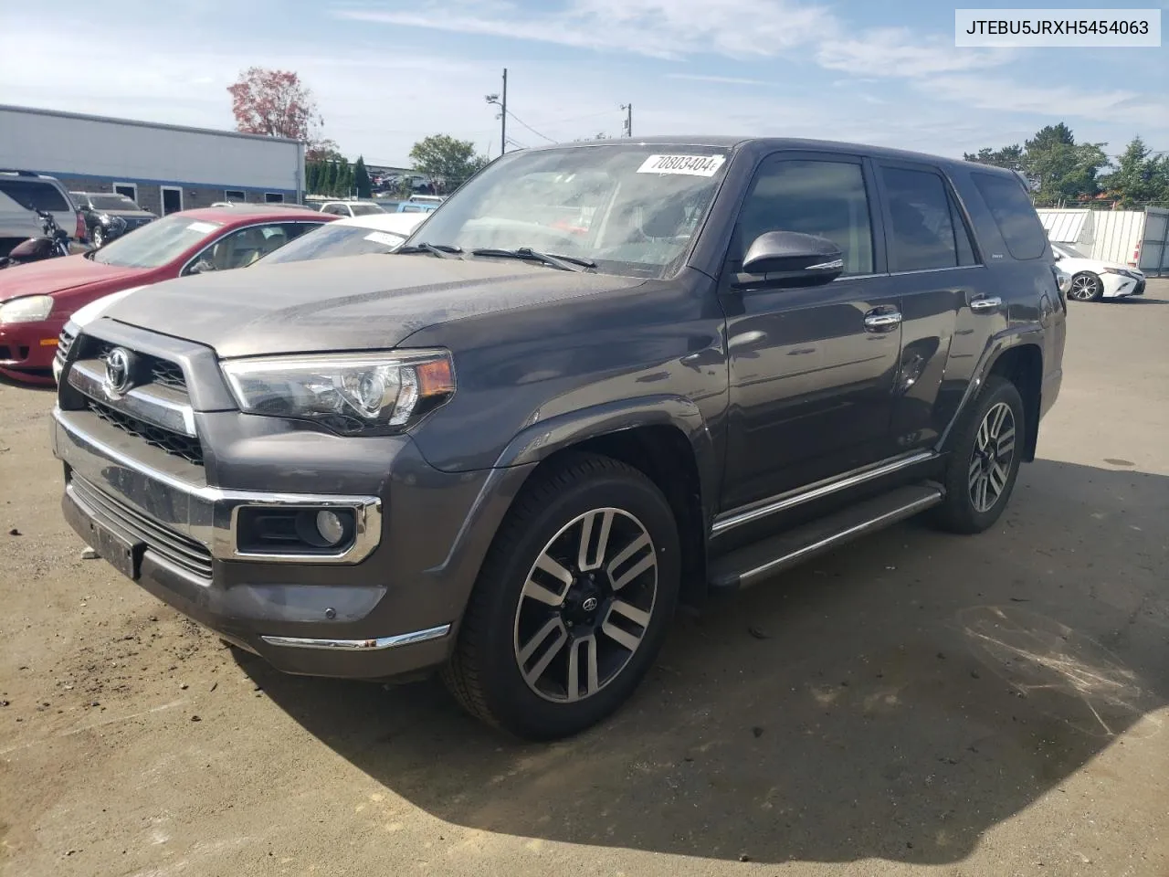 2017 Toyota 4Runner Sr5/Sr5 Premium VIN: JTEBU5JRXH5454063 Lot: 70803404