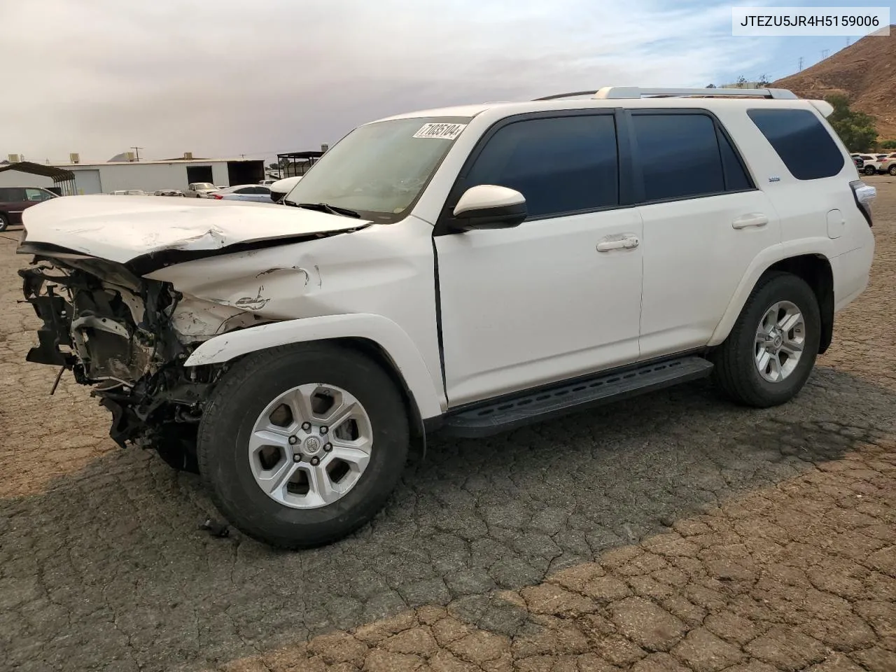 JTEZU5JR4H5159006 2017 Toyota 4Runner Sr5